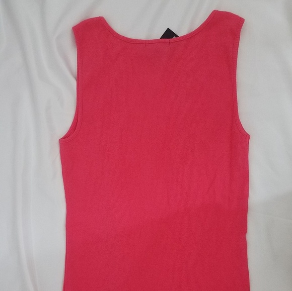 Tommy Hilfiger Floral Ribbed Tank L New - Picture 8 of 14
